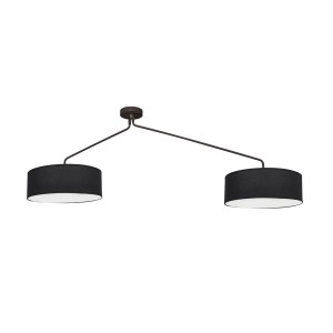 Falcon lampa sufitowa 6-punktowa czarna 7950