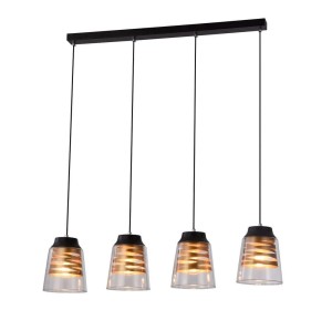 Fresno lampa wisząca 4-punktowa czarna 34-78124