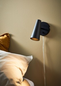 Crest kinkiet (spot) 1-punktowy czarny 108200