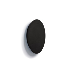 Ring L LED kinkiet 1-punktowy czarny 7636