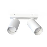 Mono lampa sufitowa (spot) 2-punktowa biała 7810
