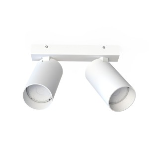 Mono lampa sufitowa (spot) 2-punktowa biała 7810