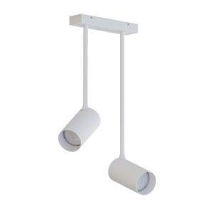 Mono Long lampa wisząca 2-punktowa biała 7726
