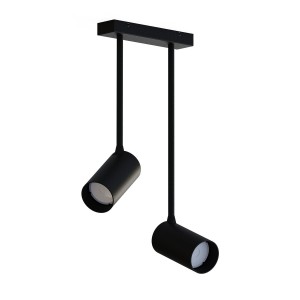 Mono Long lampa wisząca 2-punktowa czarna 7730