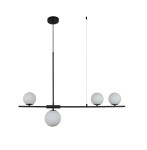 Santander lampa wisząca 4-punktowa czarna AZ4418