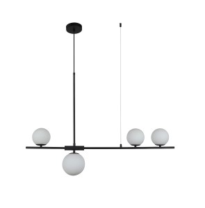 Santander lampa wisząca 4-punktowa czarna AZ4418