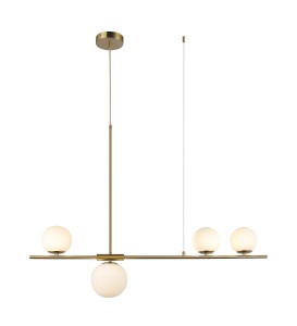 Santander lampa wisząca 4-punktowa złota AZ4419
