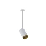 Mono Surface Long M lampa wisząca wpustowa 1-punktowa biała/złota 7677
