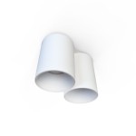 Eye Tone lampa sufitowa 2-punktowa biała 8088