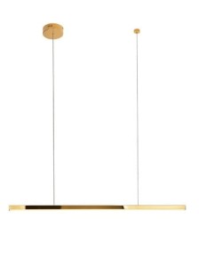 Trio LED lampa wisząca 1-punktowa złota P0425D