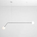 Pure lampa wisząca 2-punktowa chrom 1064H4