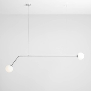 Pure lampa wisząca 2-punktowa chrom 1064H4