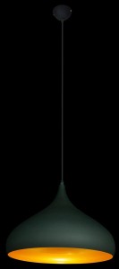 Aron lampa wisząca 1-punktowa czarna 8112/1 -01