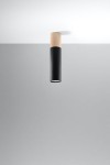 Pablo lampa sufitowa 1-punktowa czarna SL.0635