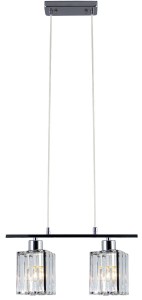 Luksor lampa wisząca 2-punktowa chrom 6791/2 8C