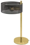 Antila lampka biurkowa 1-punktowa złota/czarna siatka DRS8006/1D TR NET