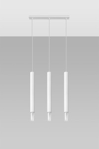 Wezyr lampa wisząca 3-punktowa biała SL.0959