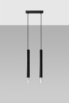 Wezyr lampa wisząca 2-punktowa czarna SL.0961