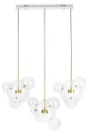 Capri Line LED lampa wisząca 3-punktowa złota MSE1501100541