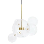 Capri LED lampa wisząca 1-punktowa złota MSE1501100545