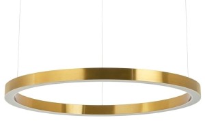 Ring D100 LED lampa wisząca 1-punktowa złota JD8169-100