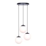 Camina lampa wisząca 3-punktowa czarna K-4746