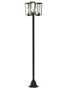 Pine H198 lampa stojąca ogrodowa 3-punktowa czarna 7196603012