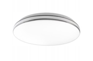 Kiro LED D38 plafon z czujnikiem ruchu IP44/24W/4000K biały/chrom 