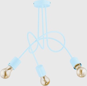 Tango lampa wisząca 3-punktowa niebieska 28483