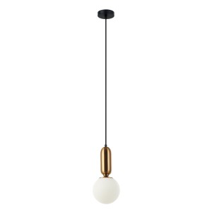 Aldeva D15 lampa wisząca 1-punktowa brąz antyczny PND-02340-1S-BRO