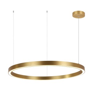 Midway D80 LED lampa wisząca 1-punktowa złota
