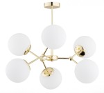Foton Gold lampa wisząca 6-punktowa złota 63118