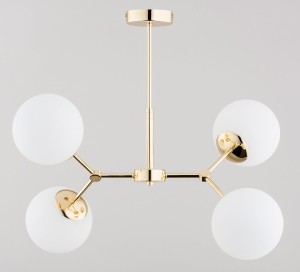 Foton Gold lampa wisząca 4-punktowa złota 63117