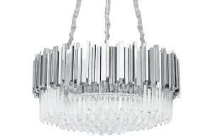 Imperial D80 lampa wisząca 16-punktowa srebrna DW-D5688M.SILVER