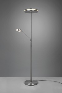 Franklin LED lampa podłogowa 2-punktowa nikiel  mat 426510207