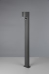 Orvie H100 lampa stojąca ogrodowa 1-punktowa z czujnikiem ruchu antracyt DL142414260