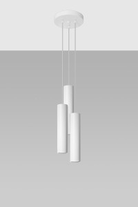 Lagos lampa wisząca 3-punktowa biała SL.1078