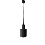 Tokio lampa wisząca 1-punktowa czarna LP-787/1P L BK