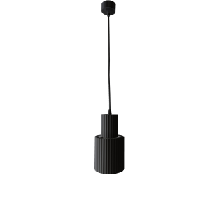 Tokio lampa wisząca 1-punktowa czarna LP-787/1P L BK