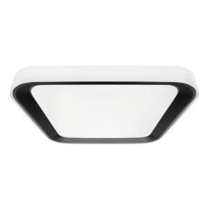 Quadro LED 38W plafon 1-punktowy (z pilotem) biały/czarny ML7929