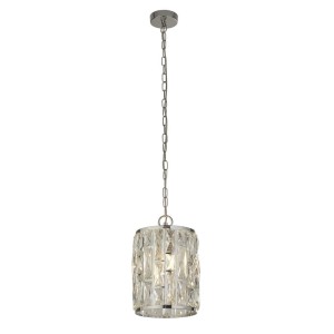 Bijou lampa wisząca 1 punktowa chrom 6581-1CC