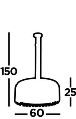 Lampa wisząca Clarissa 5-punktowa w kolorze chromu. Zawieszenie o wysokości 150 cm, średnica podstawy 60 cm, grubość 25 cm. Prosty, nowoczesny design, idealna do różnych wnętrz.