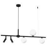 Sirio lampa wisząca 5-punktowa czarna MLP8408