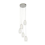 Cyclone LED lampa wisząca 5-punktowa chrom 97291-5CL
