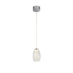 Cyclone LED lampa wisząca 1-punktowa chrom 97291-1CL