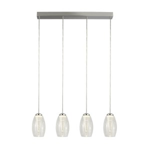 Cyclone LED lampa wisząca 4-punktowa chrom 97292-4CL