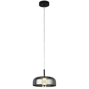 Frisbee LED lampa wisząca 1-punktowa czarna 59803-1SM