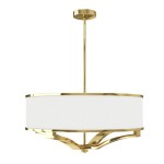 Gerdo Gold lampa wisząca 4-punktowa złota OR84825