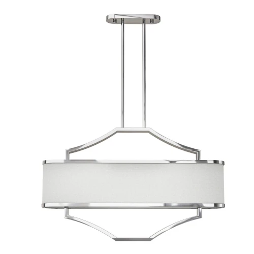 Gerdo Box Open Design Highlights Gerdo Ovale Cromo lampa wisząca 4-punktowa chrom ...