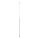 Q I Bianco/Gold 60 lampa wisząca 1-punktowa biała/złota OR85174